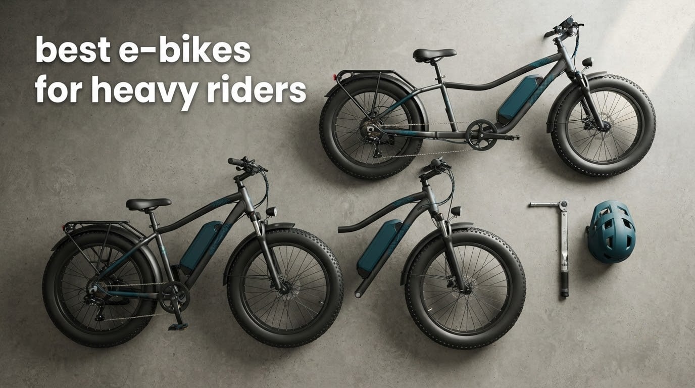 best e-bikes for heavy riders