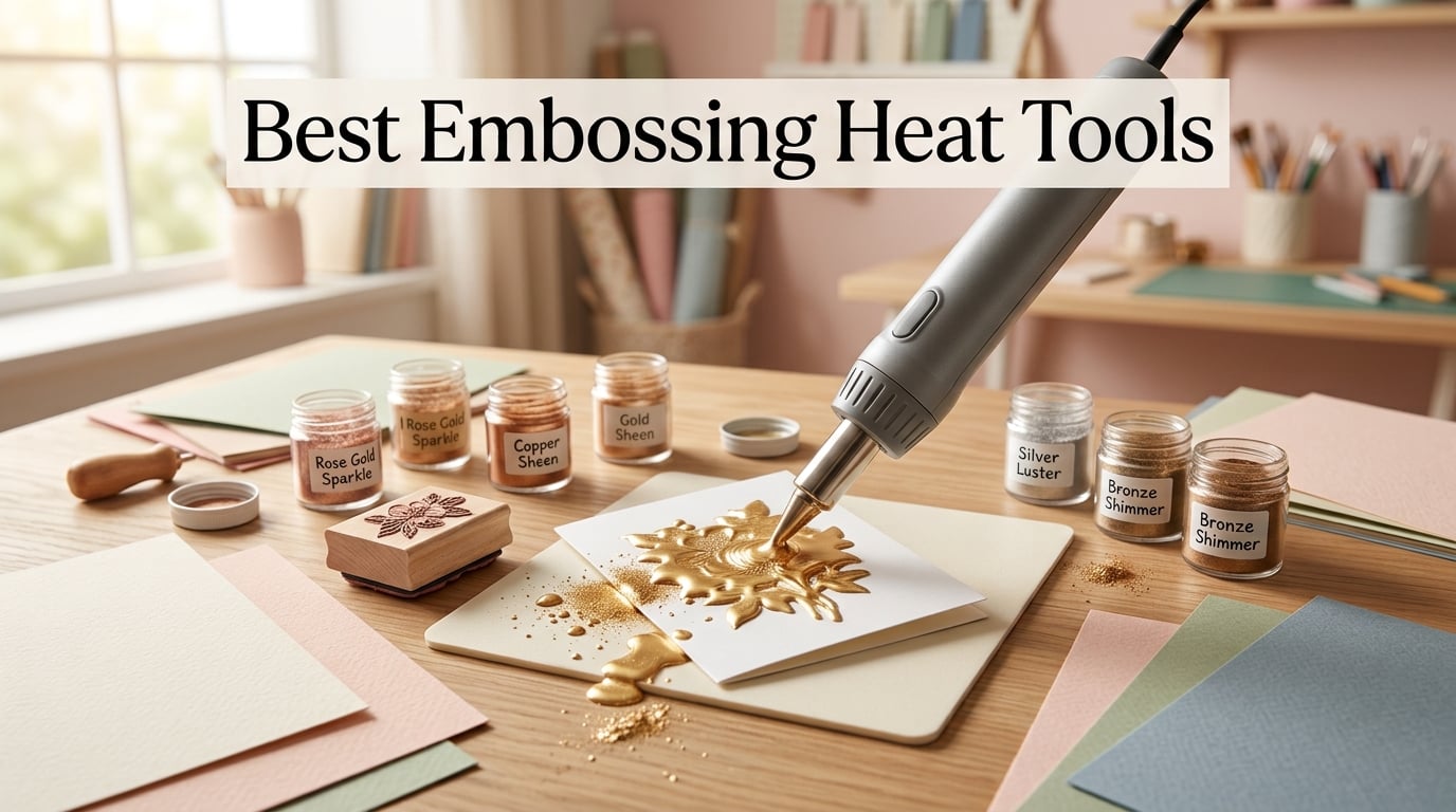 8 Best Embossing Heat Tools (September 2026) for Crisp Designs