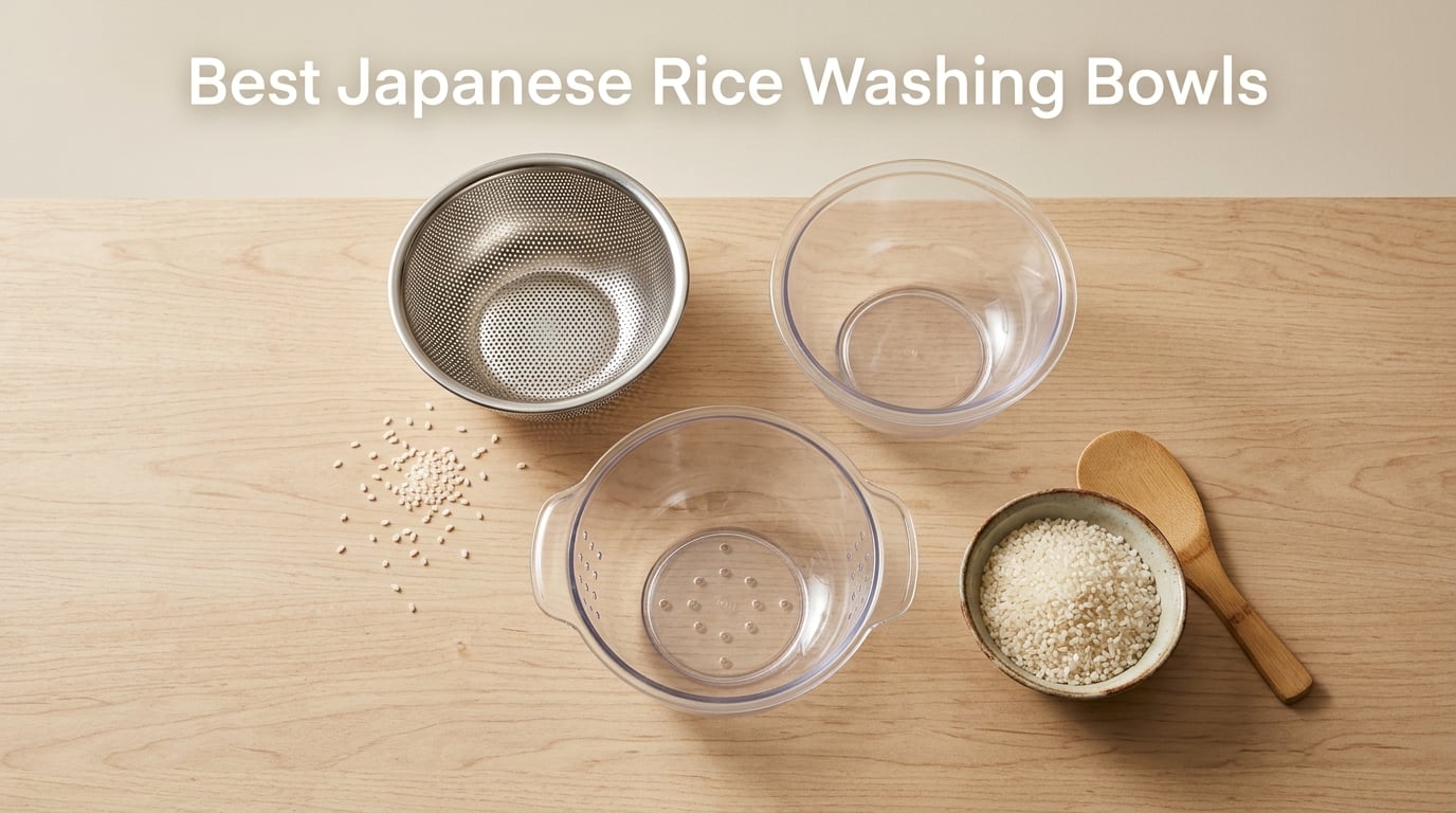 Best Japanese Rice Washing Bowls