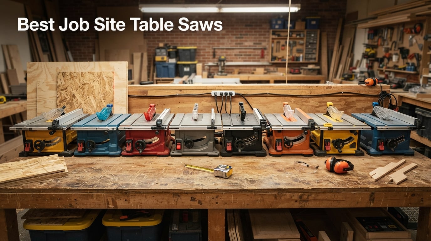 8 Best Job Site Table Saws (September 2026)
