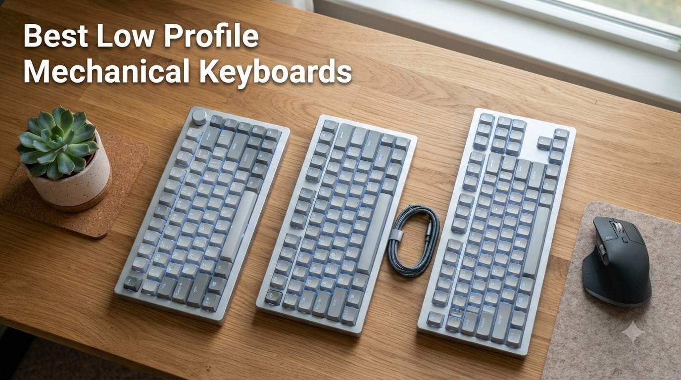 8 Best Low Profile Mechanical Keyboards (September 2026)