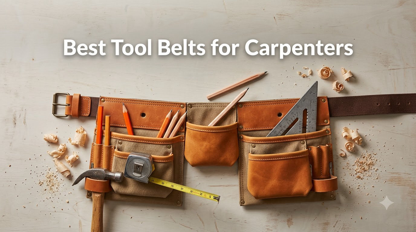 8 Best Tool Belts for Carpenters (September 2026)