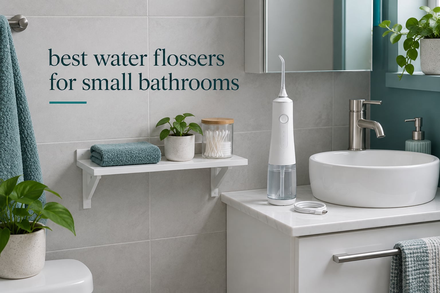 8 Best Water Flossers for Small Bathrooms (September 2026)