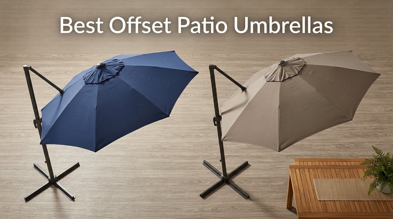 8 Best Offset Patio Umbrellas (September 2026)