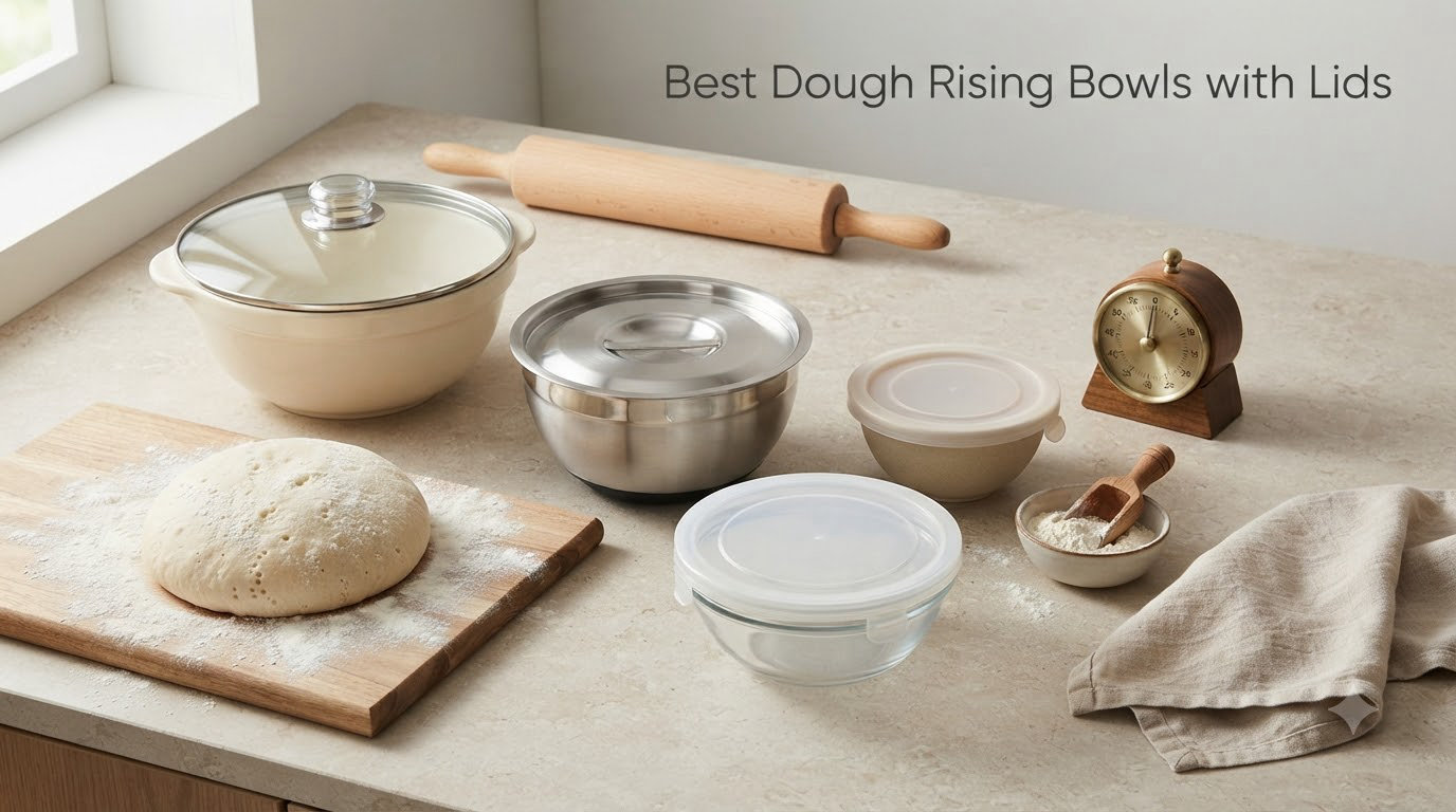 Best Dough Rising Bowls with Lids