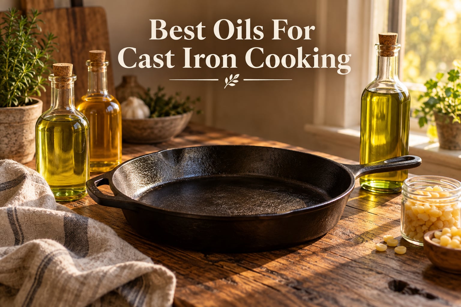 8 Best Oils For Cast Iron Cooking (September 2026)