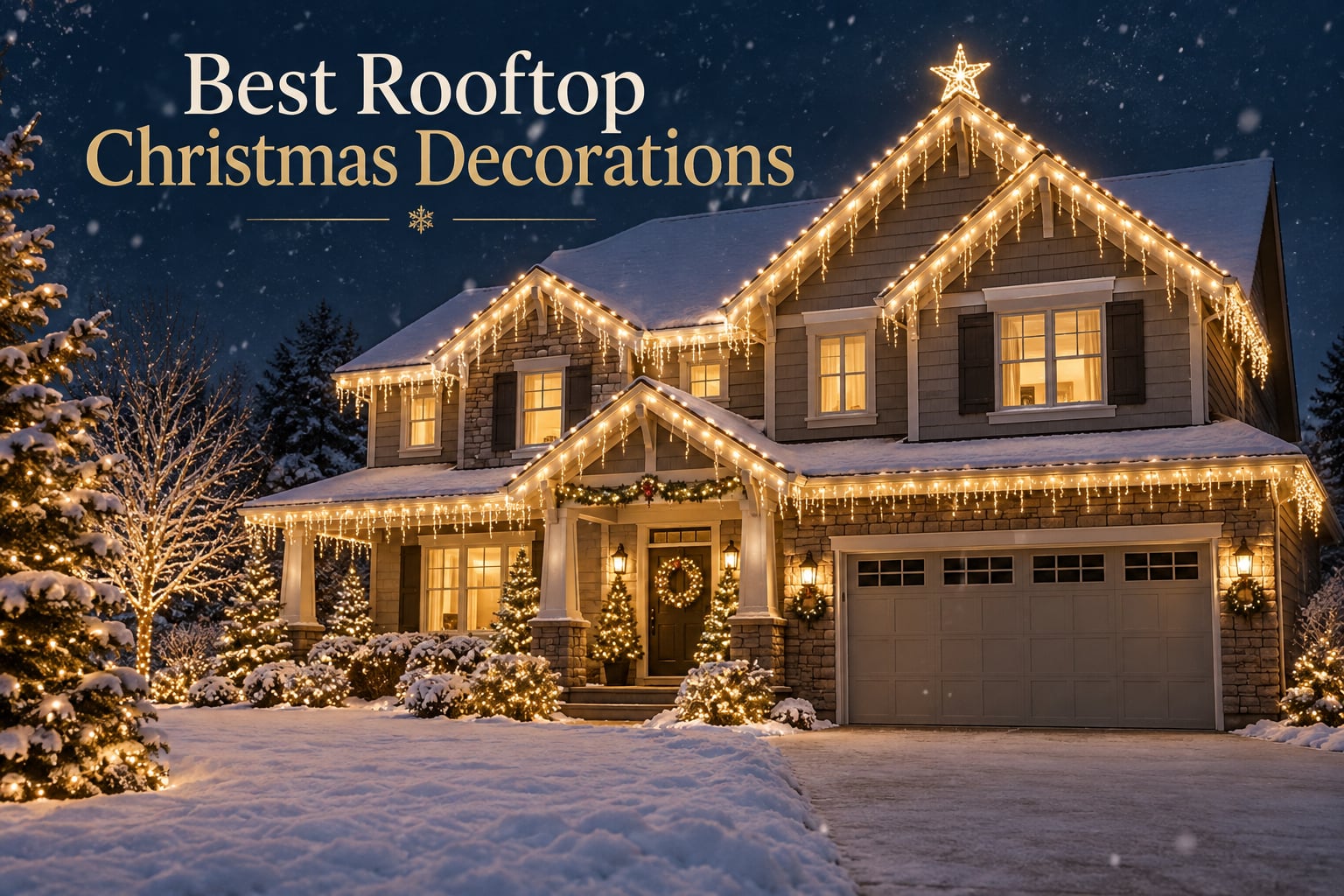 10 Best Rooftop Christmas Decorations (September 2026)