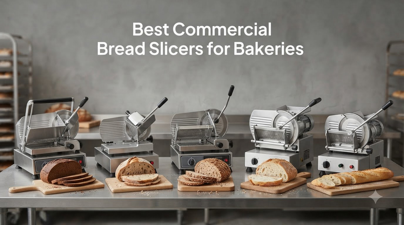 Best Commercial Bread Slicers for Bakeries