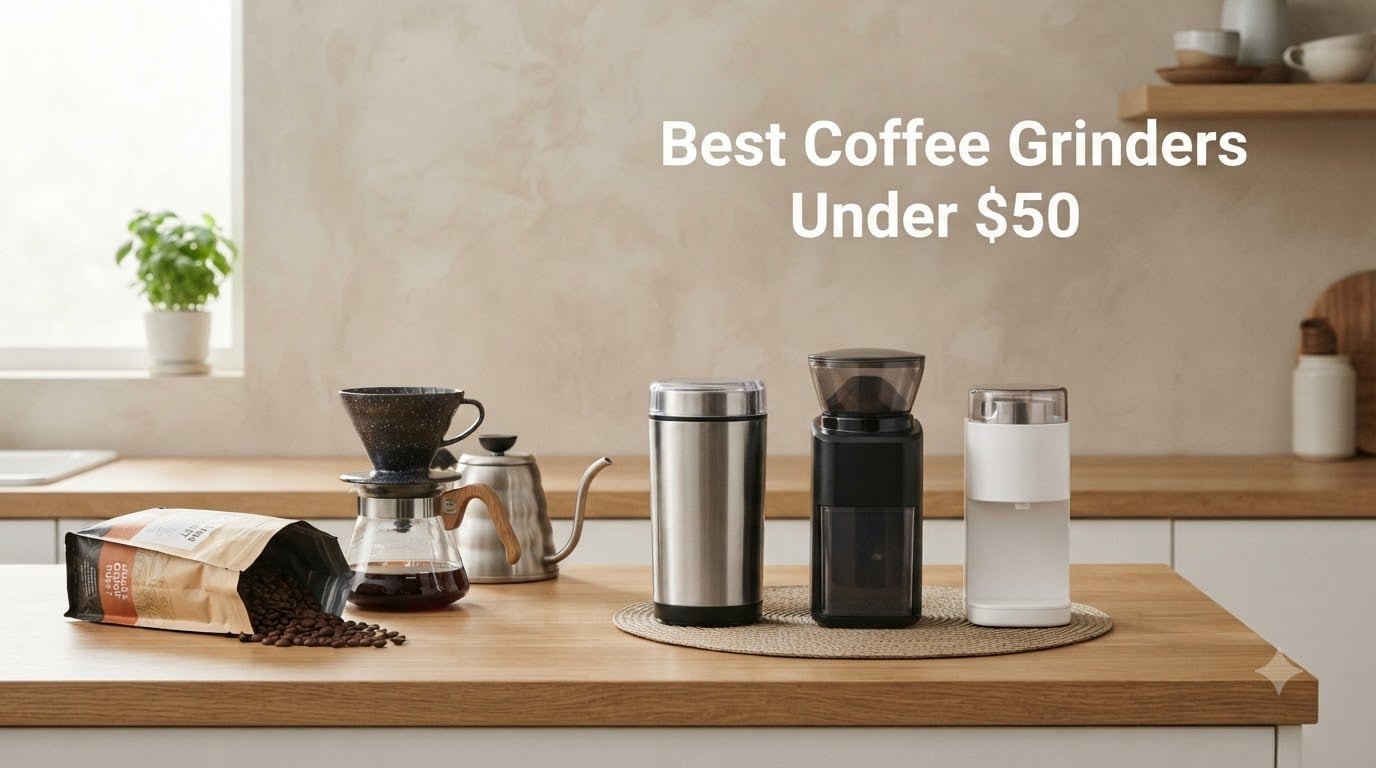 8 Best Coffee Grinders Under $50 (September 2026)