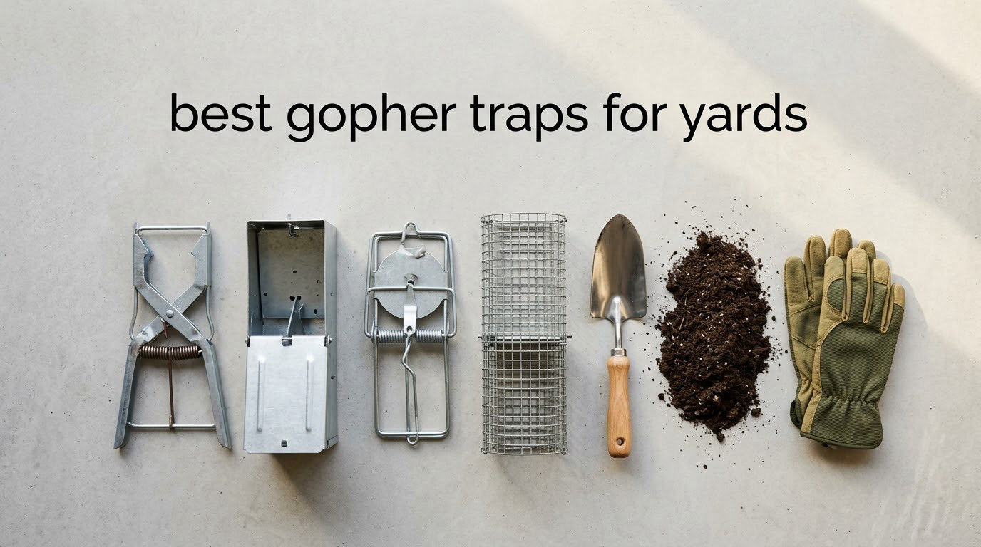 best gopher traps for yards