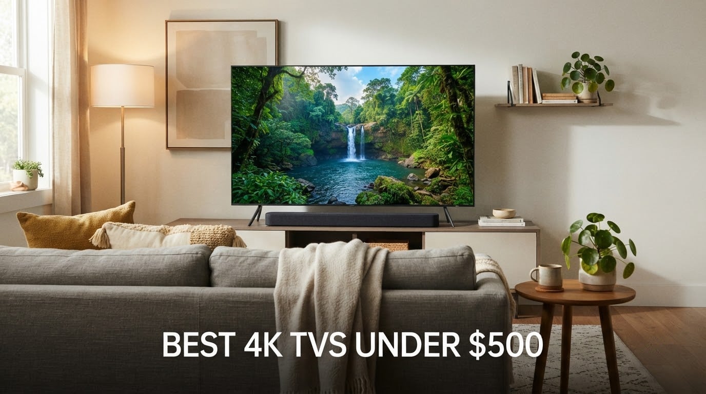 Best 4K TVs Under $500