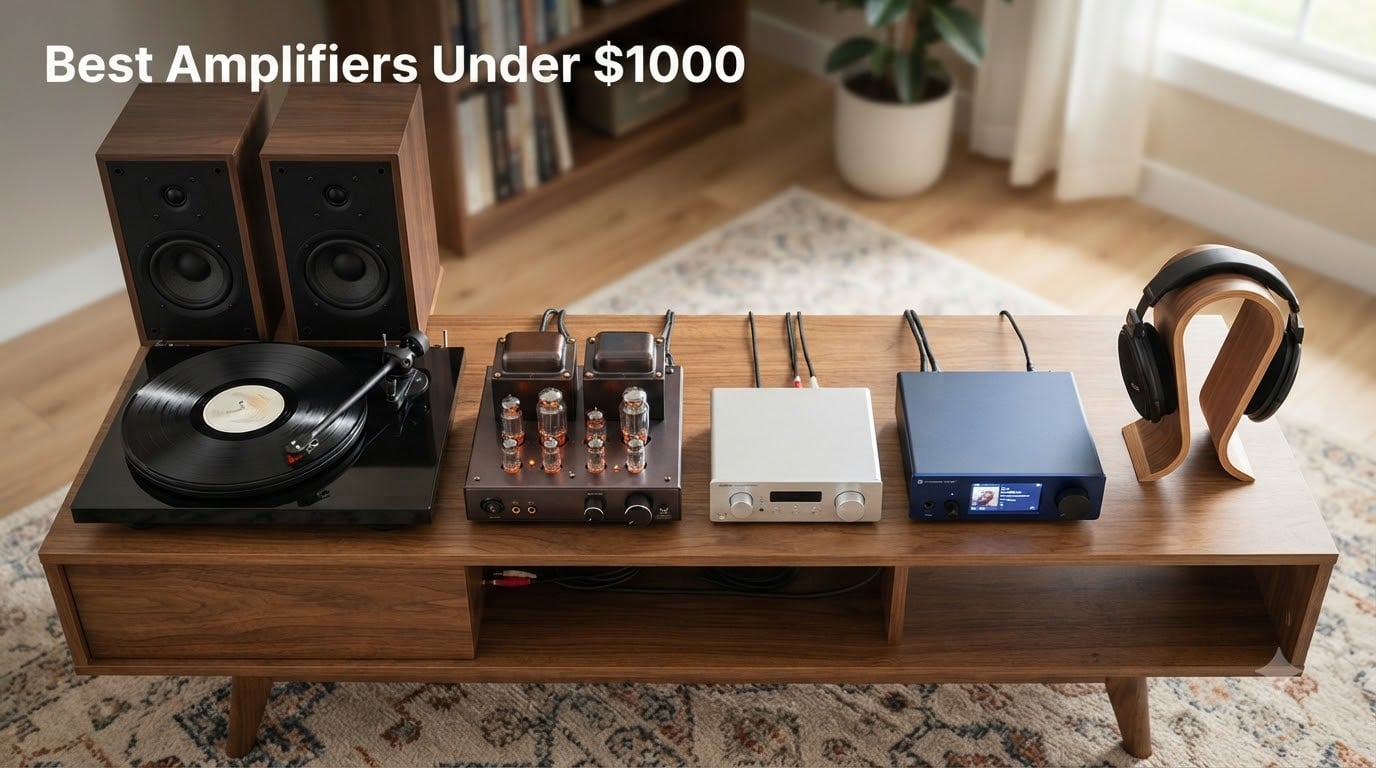 10 Best Amplifiers Under $1000 (September 2026)