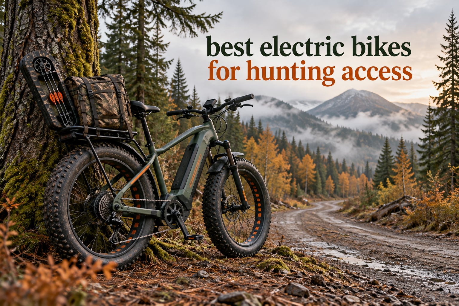 best electric bikes for hunting access
