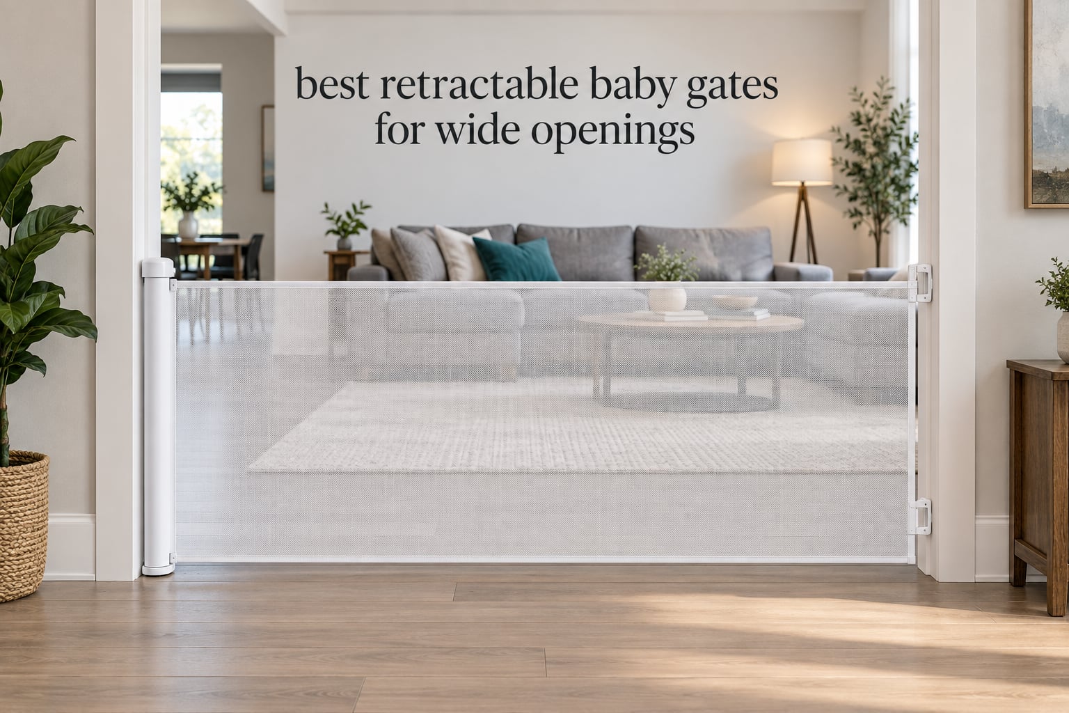 10 Best Retractable Baby Gates for Wide Openings (September 2026)