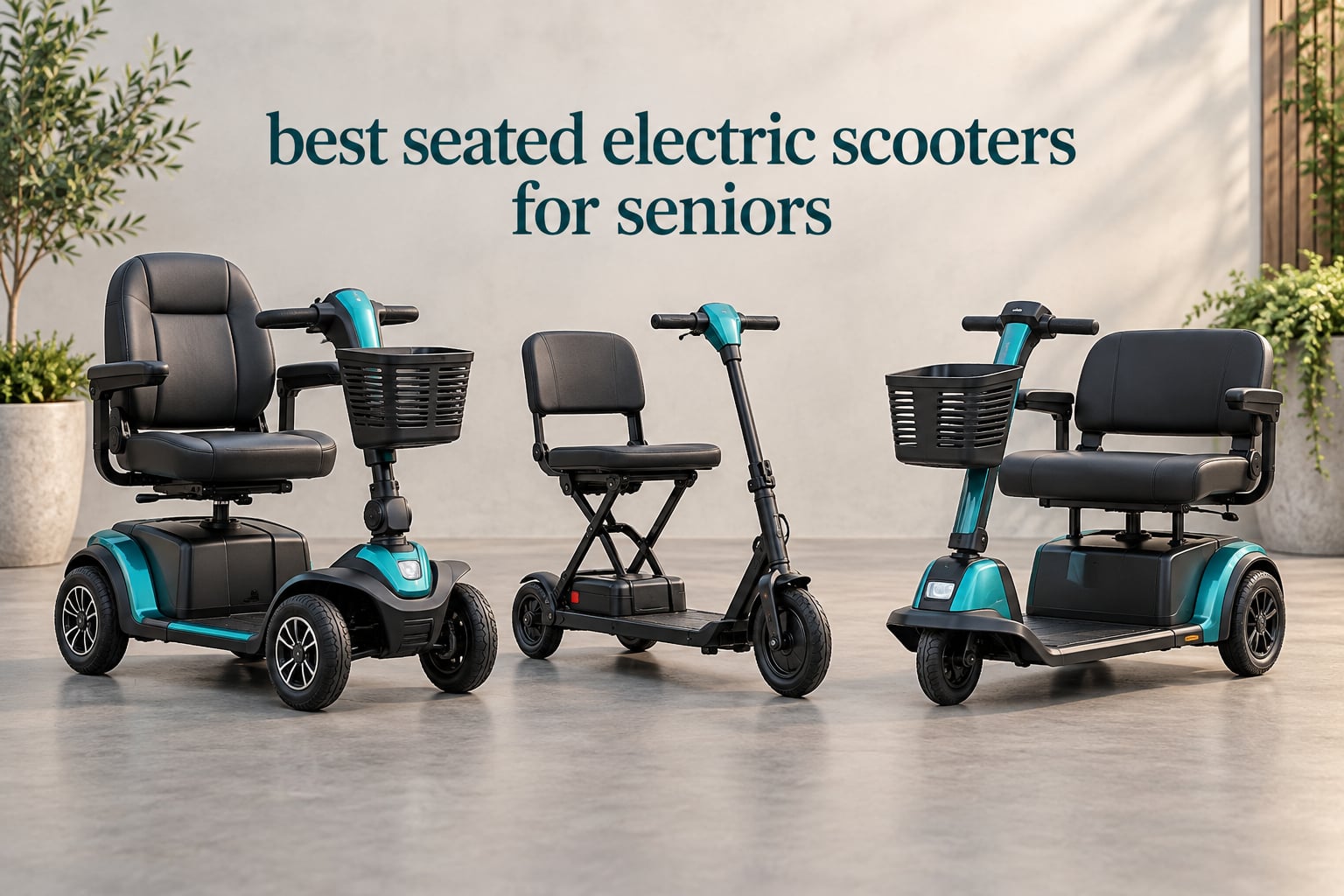 12 Best Seated Electric Scooters for Seniors (October 2026)