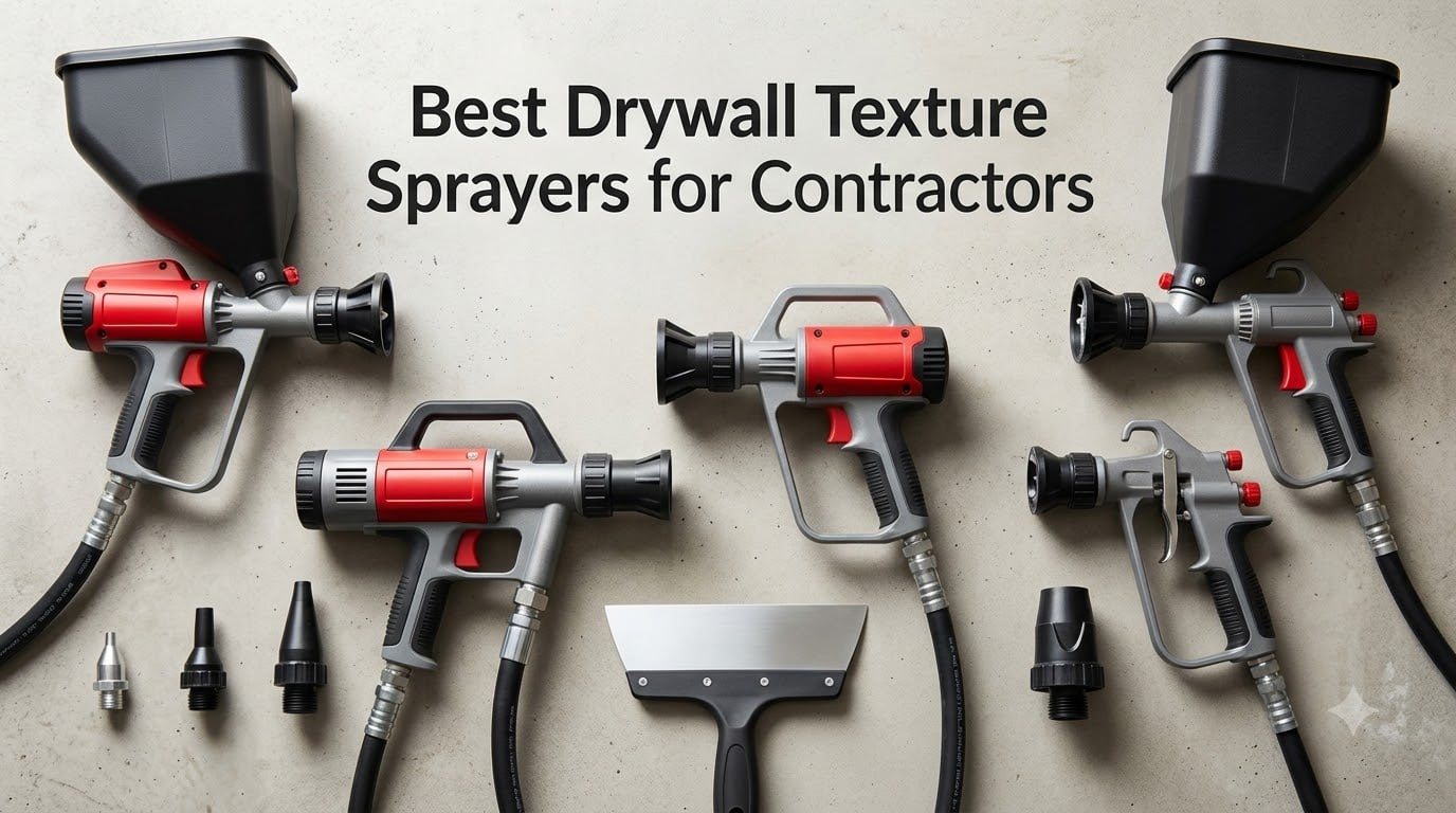 10 Best Drywall Texture Sprayers for Contractors (September 2026)