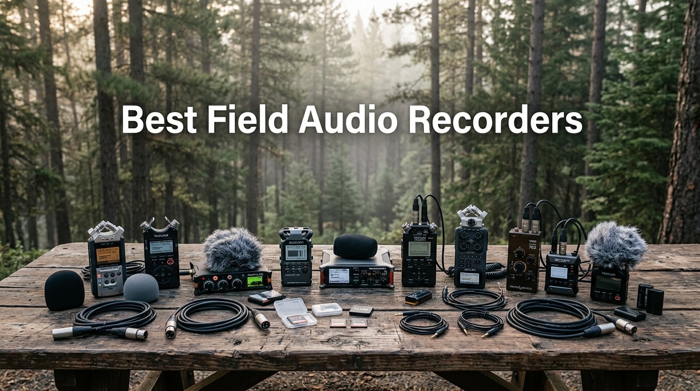 10 Best Field Audio Recorders (September 2026)