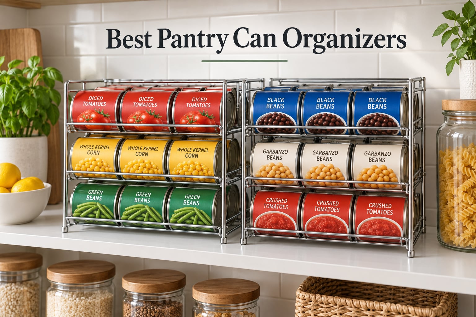 10 Best Pantry Can Organizers (September 2026)