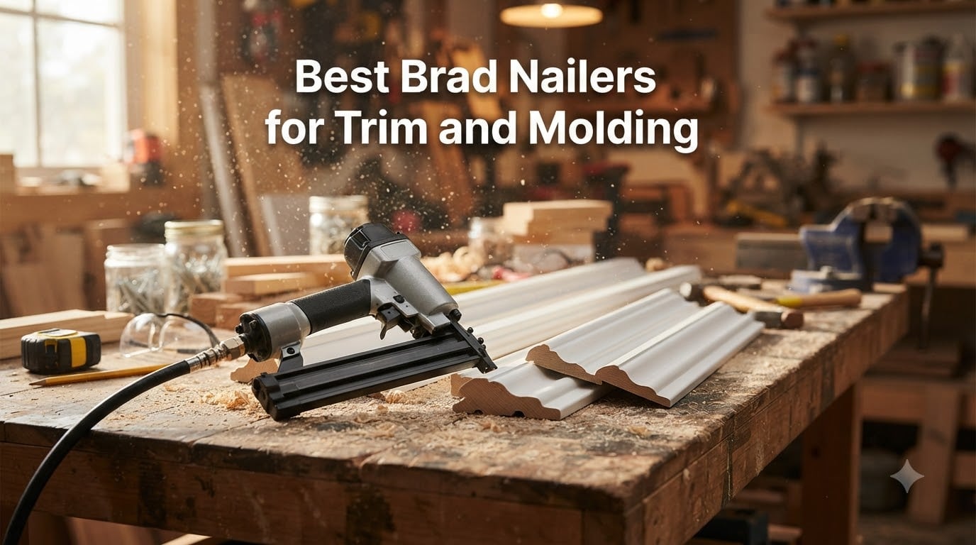 Best Brad Nailers for Trim and Molding