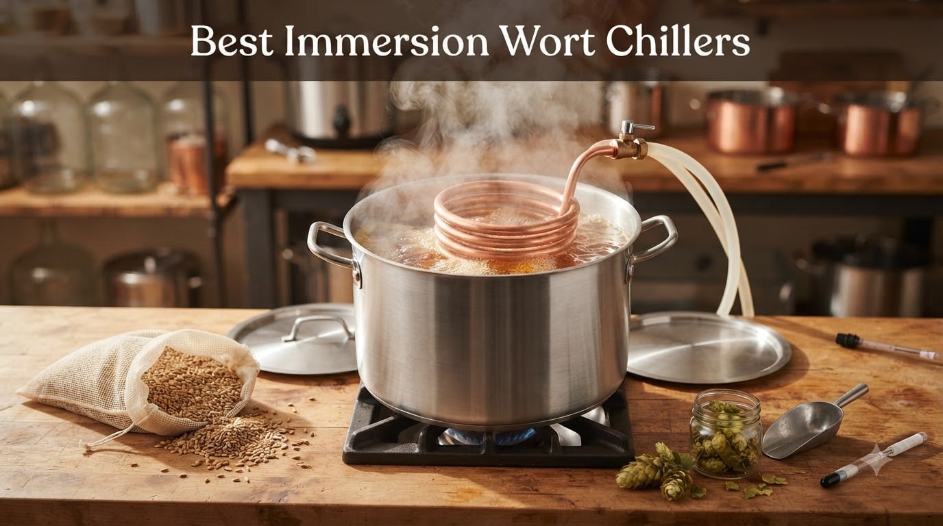 8 Best Immersion Wort Chillers (September 2026)