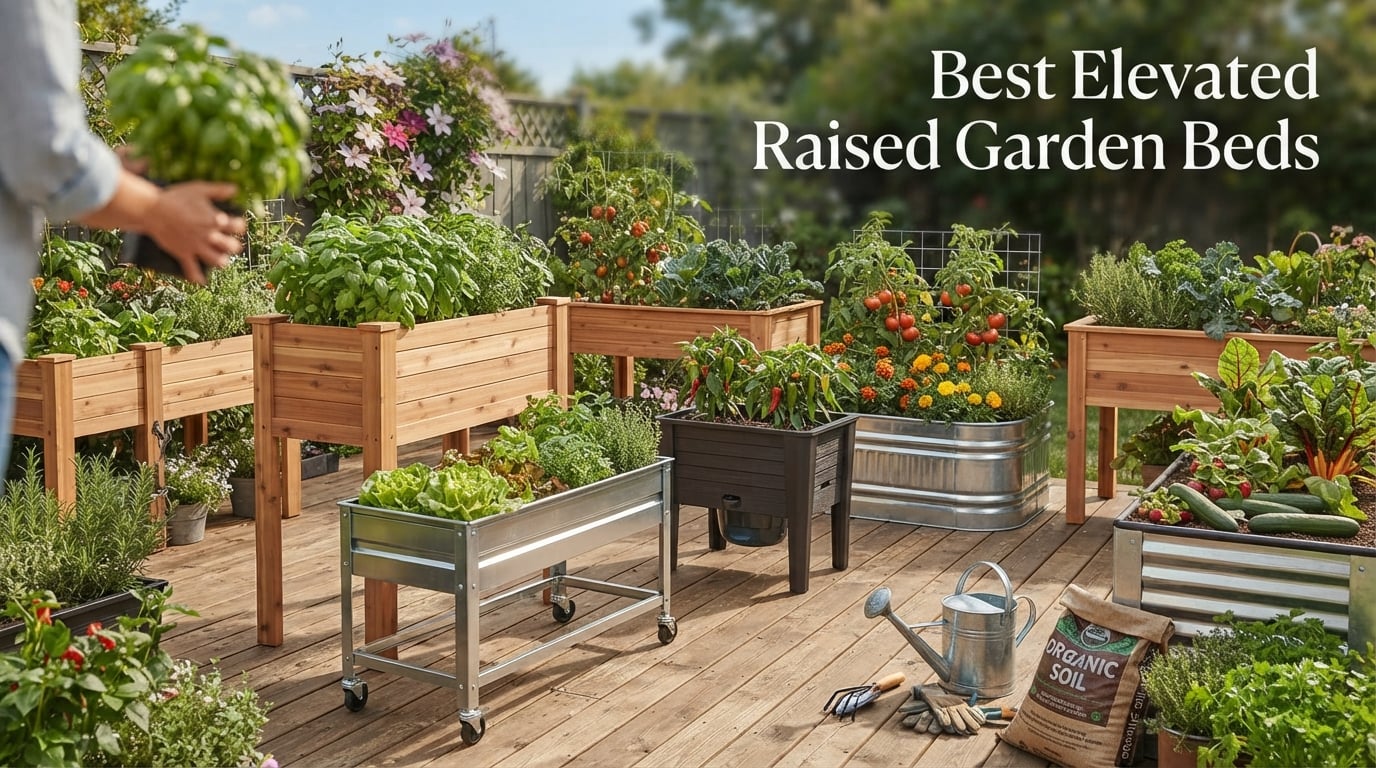 12 Best Elevated Raised Garden Beds (September 2026)