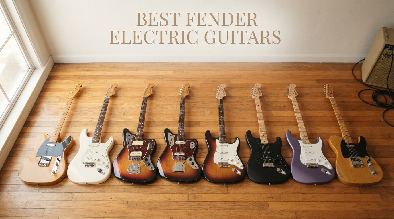 8 Best Fender Electric Guitars (September 2026)