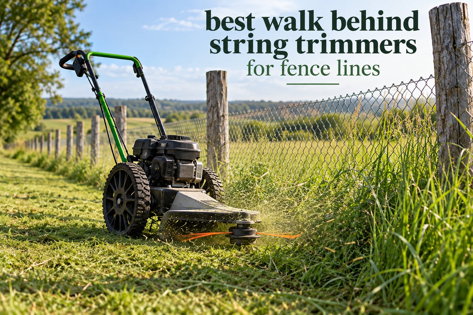 10 Best Walk Behind String Trimmers (October 2026)