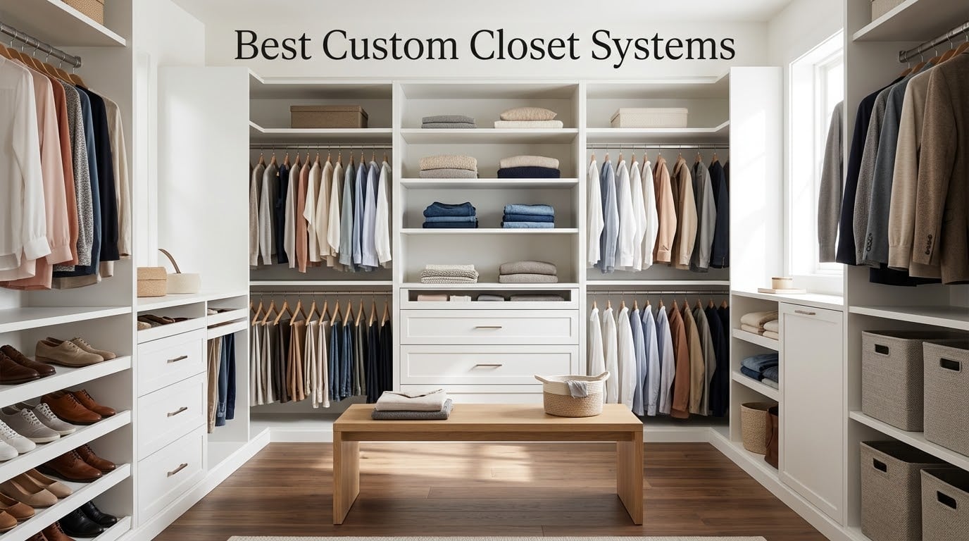 8 Best Custom Closet Systems (September 2026)