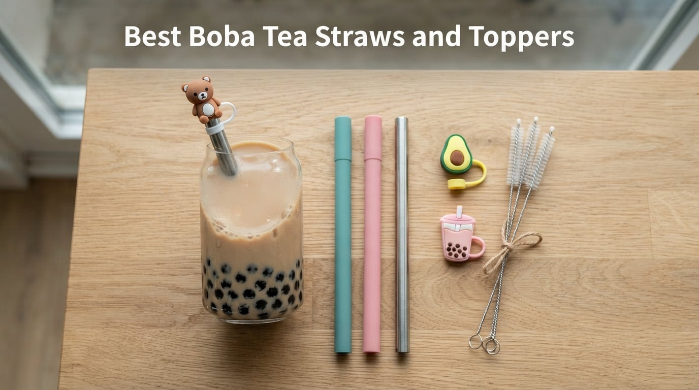 Best Boba Tea Straws and Toppers
