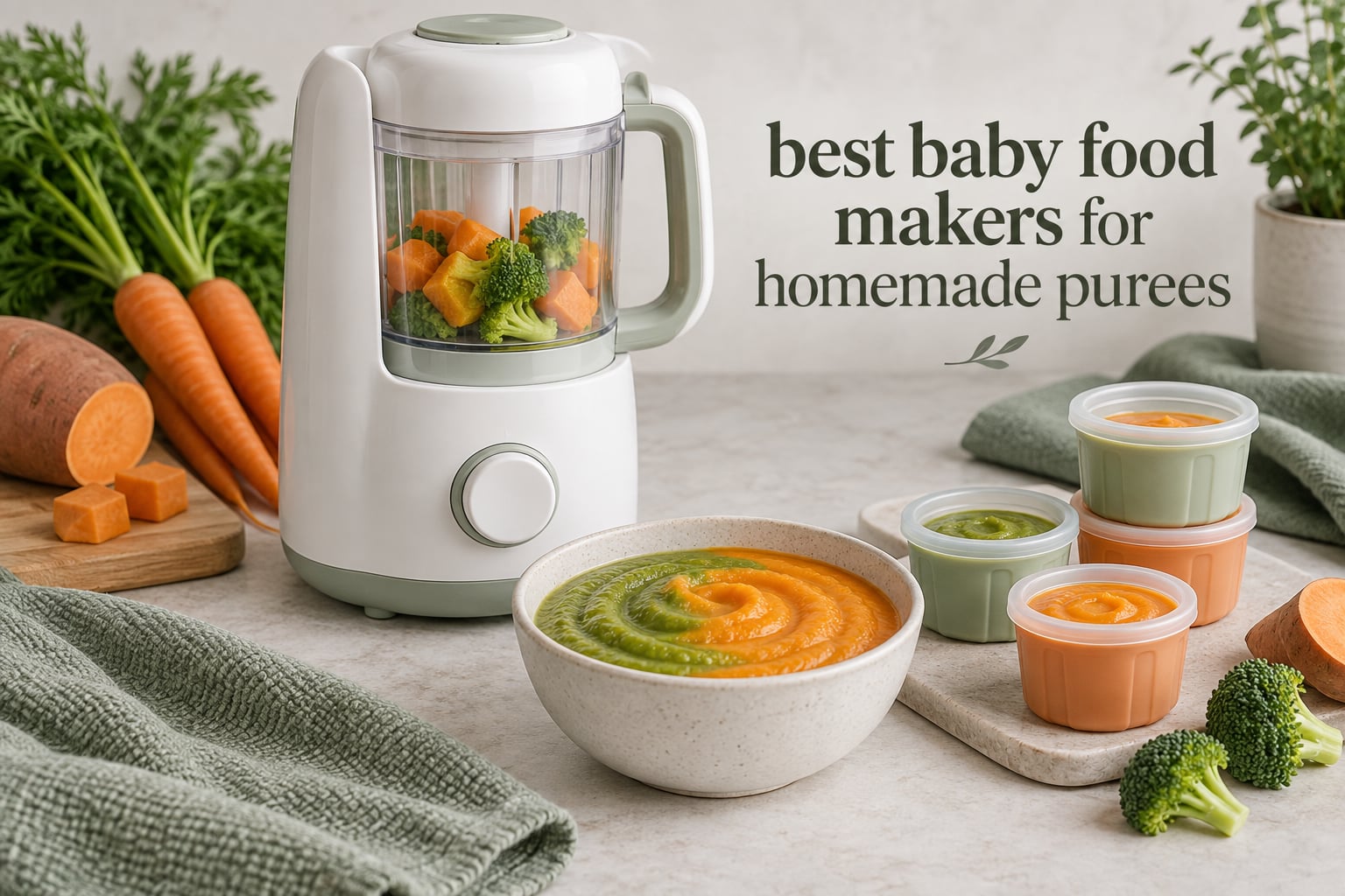 10 Best Baby Food Makers for Homemade Purees (September 2026)