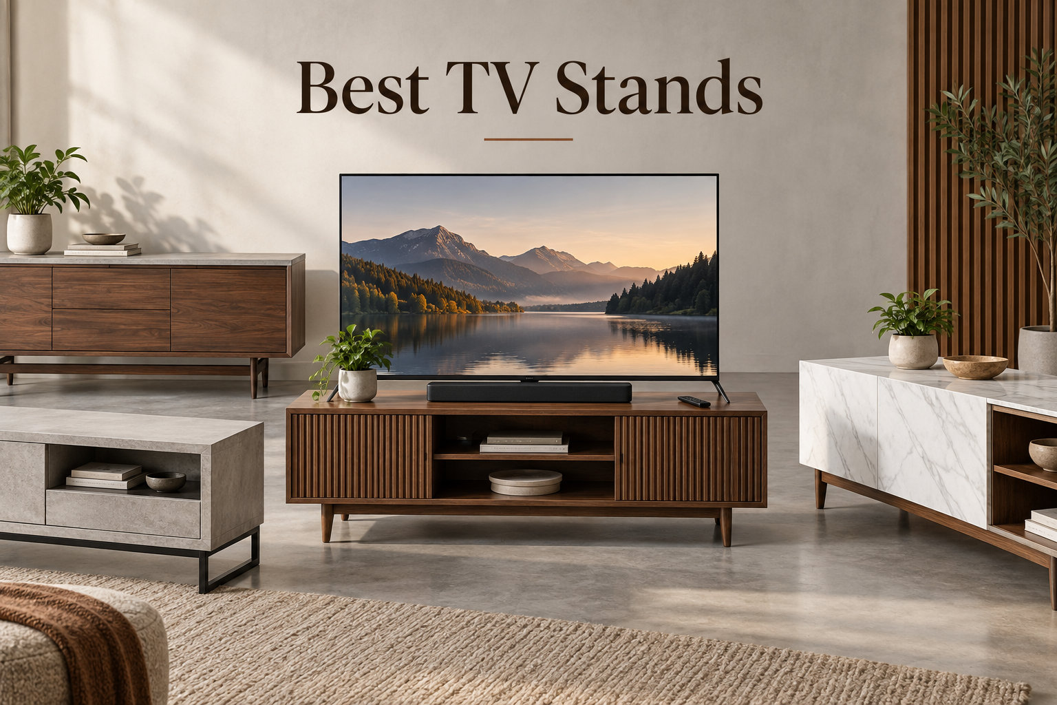 8 Best TV Stands (September 2026)