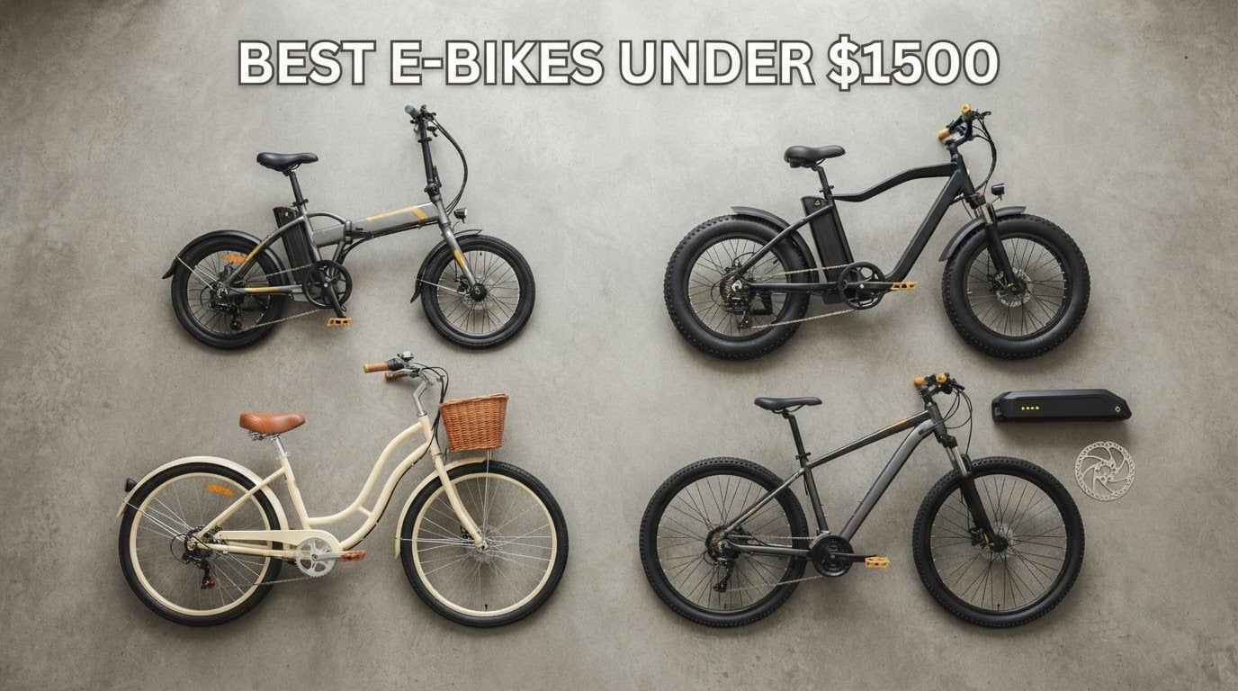 best e-bikes under $1500