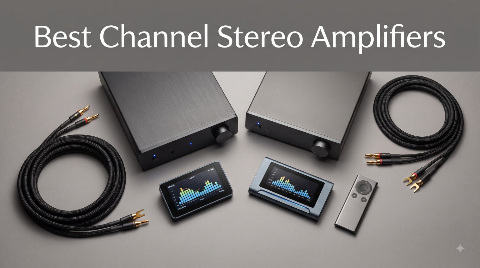 Best 2 Channel Stereo Amplifiers
