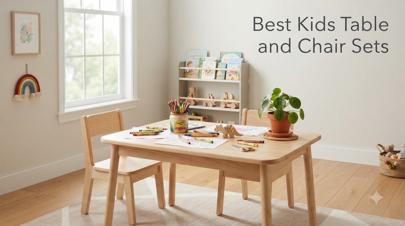 8 Best Kids Table and Chair Sets (September 2026)