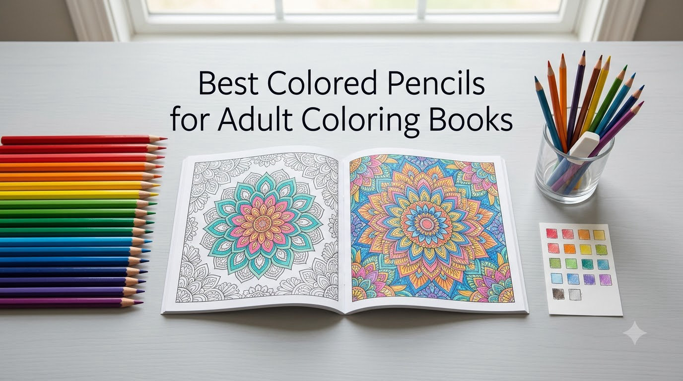 Best Colored Pencils for Adult Coloring Books