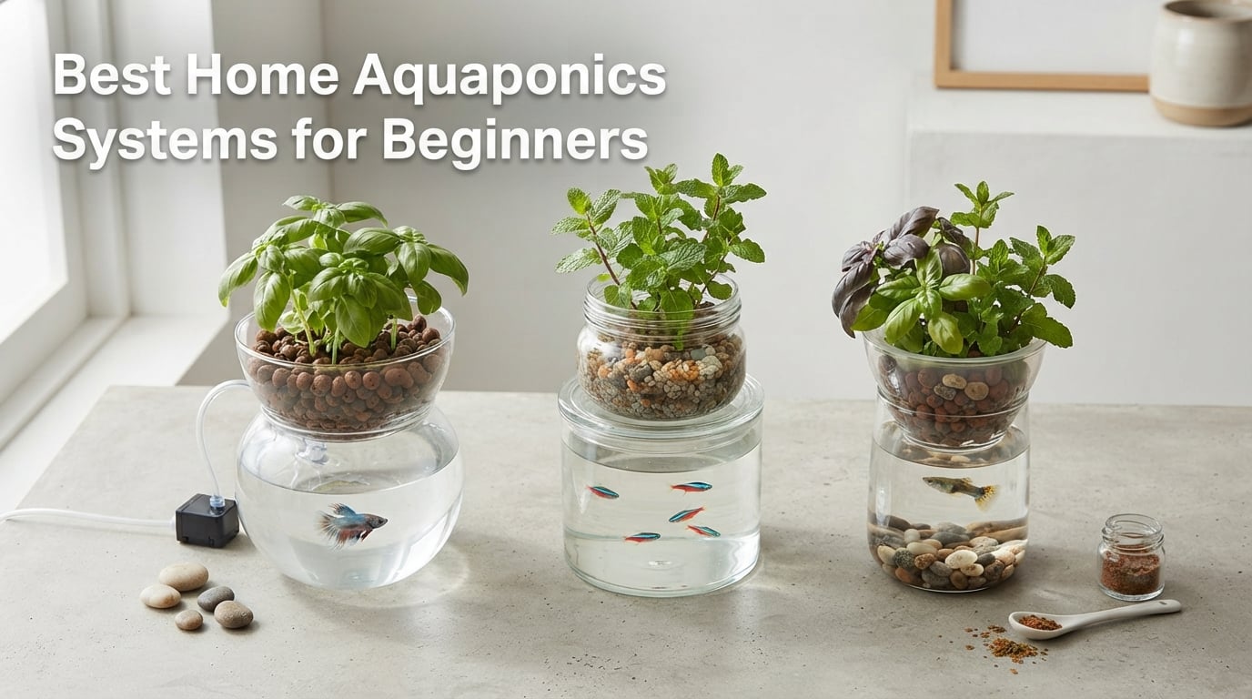 8 Best Home Aquaponics Systems for Beginners (September 2026)