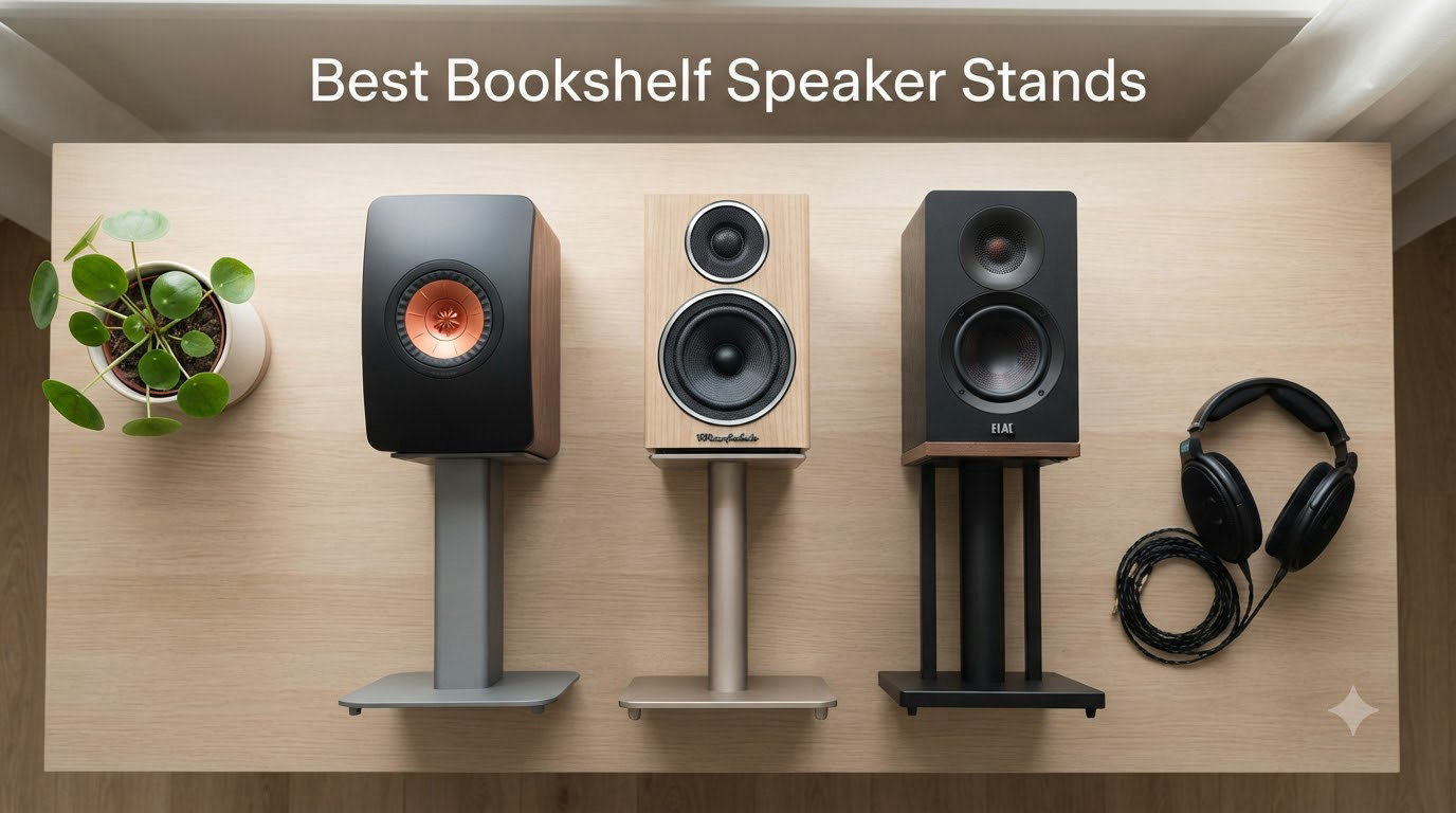 8 Best Bookshelf Speaker Stands (September 2026)