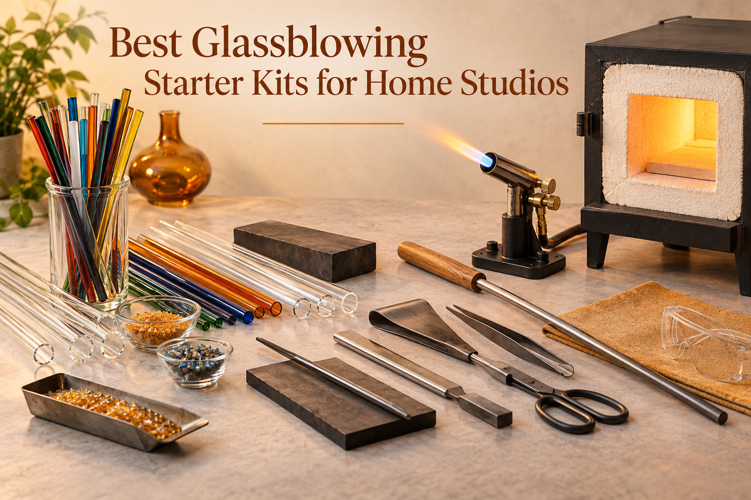 Best Glassblowing Starter Kits for Home Studios