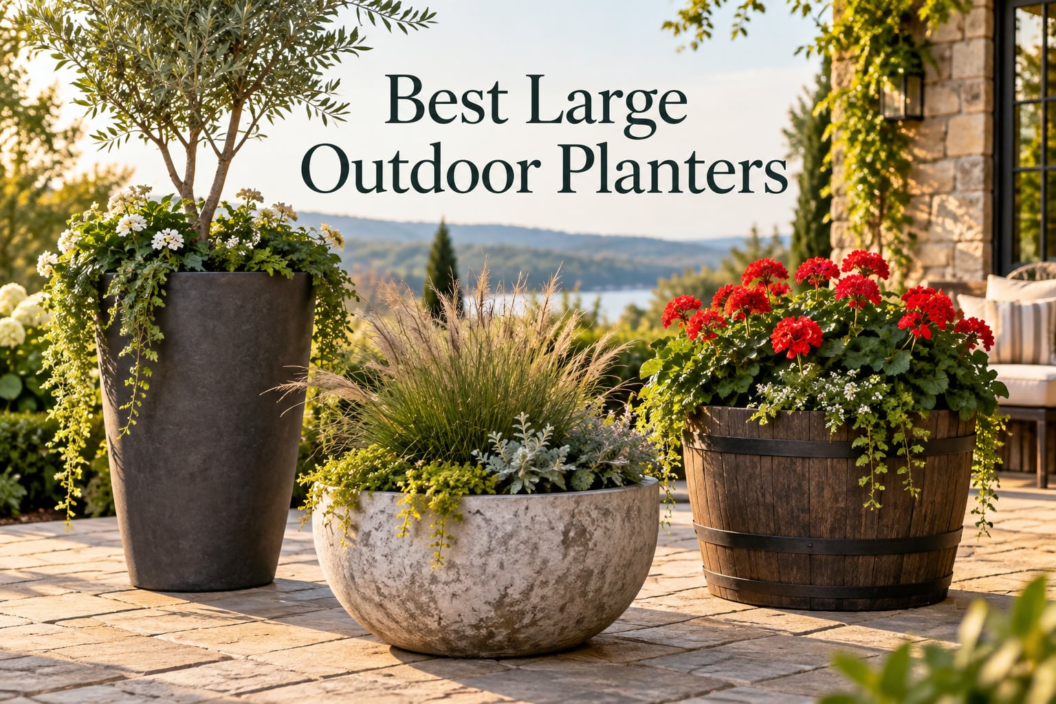 12 Best Large Outdoor Planters (September 2026)