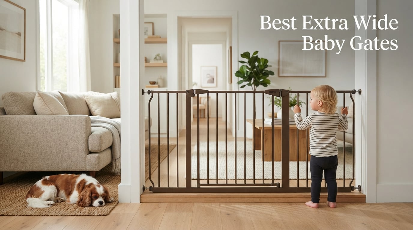 Best Extra Wide Baby Gates