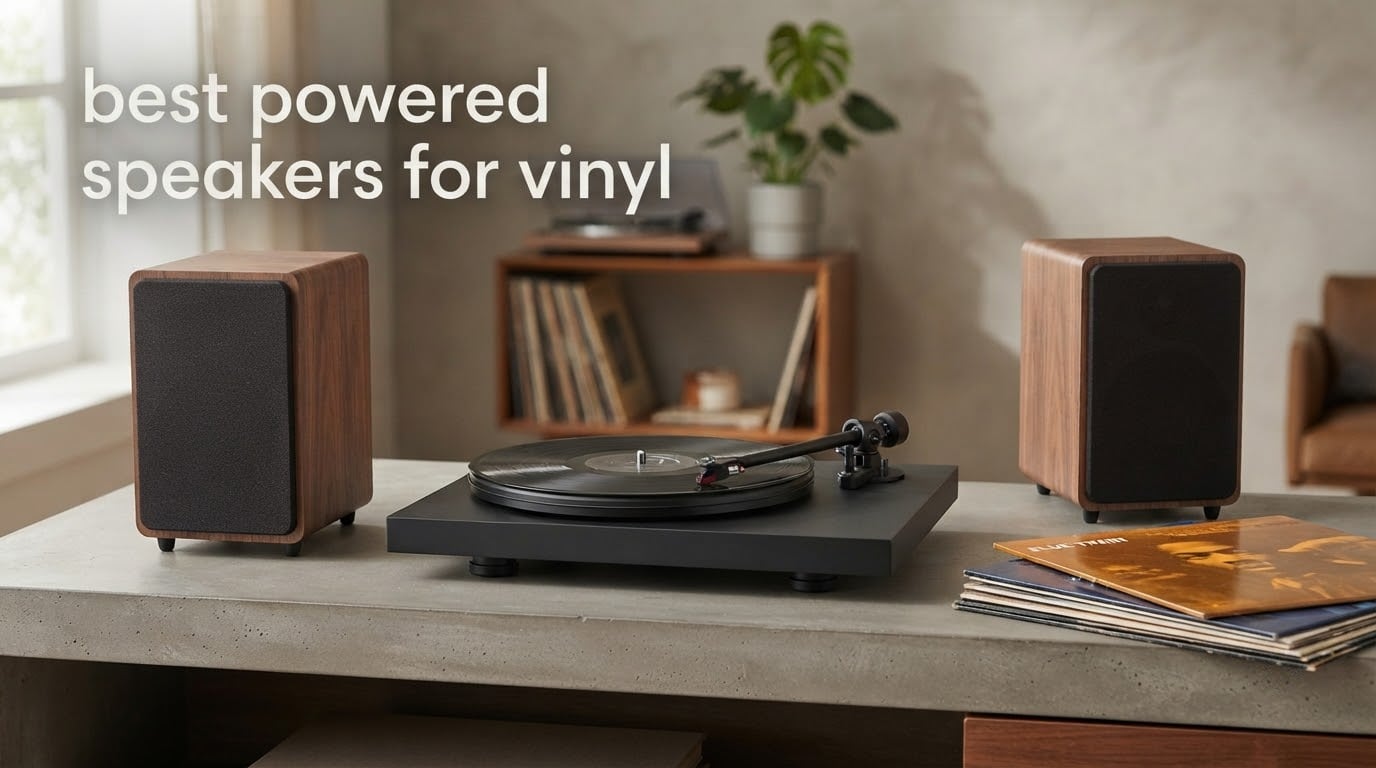 10 Best Powered Speakers for Vinyl (October 2026)