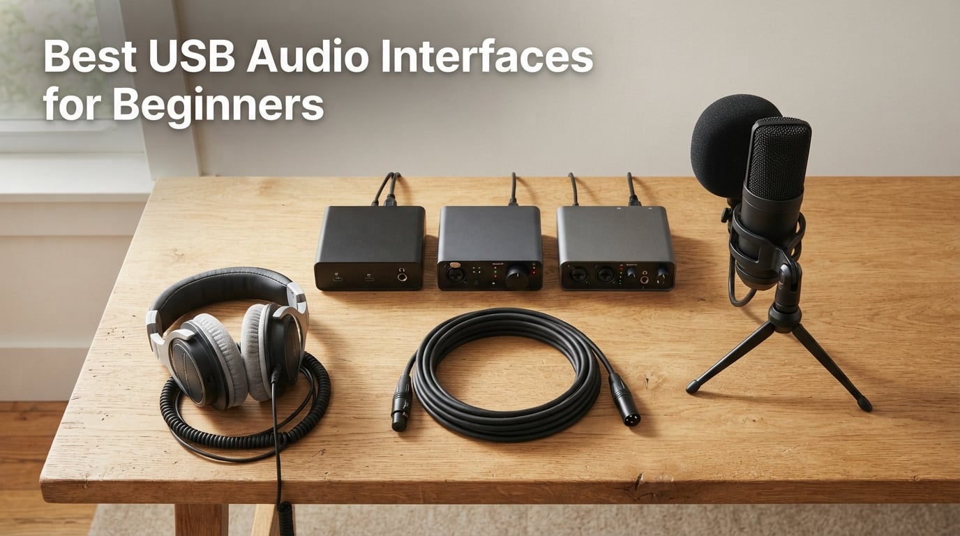 Best USB Audio Interfaces for Beginners