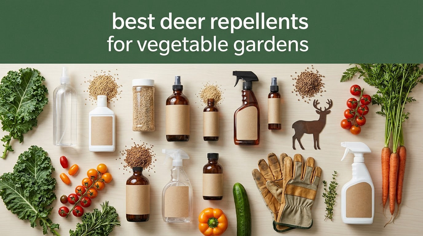 best deer repellents for vegetable gardens