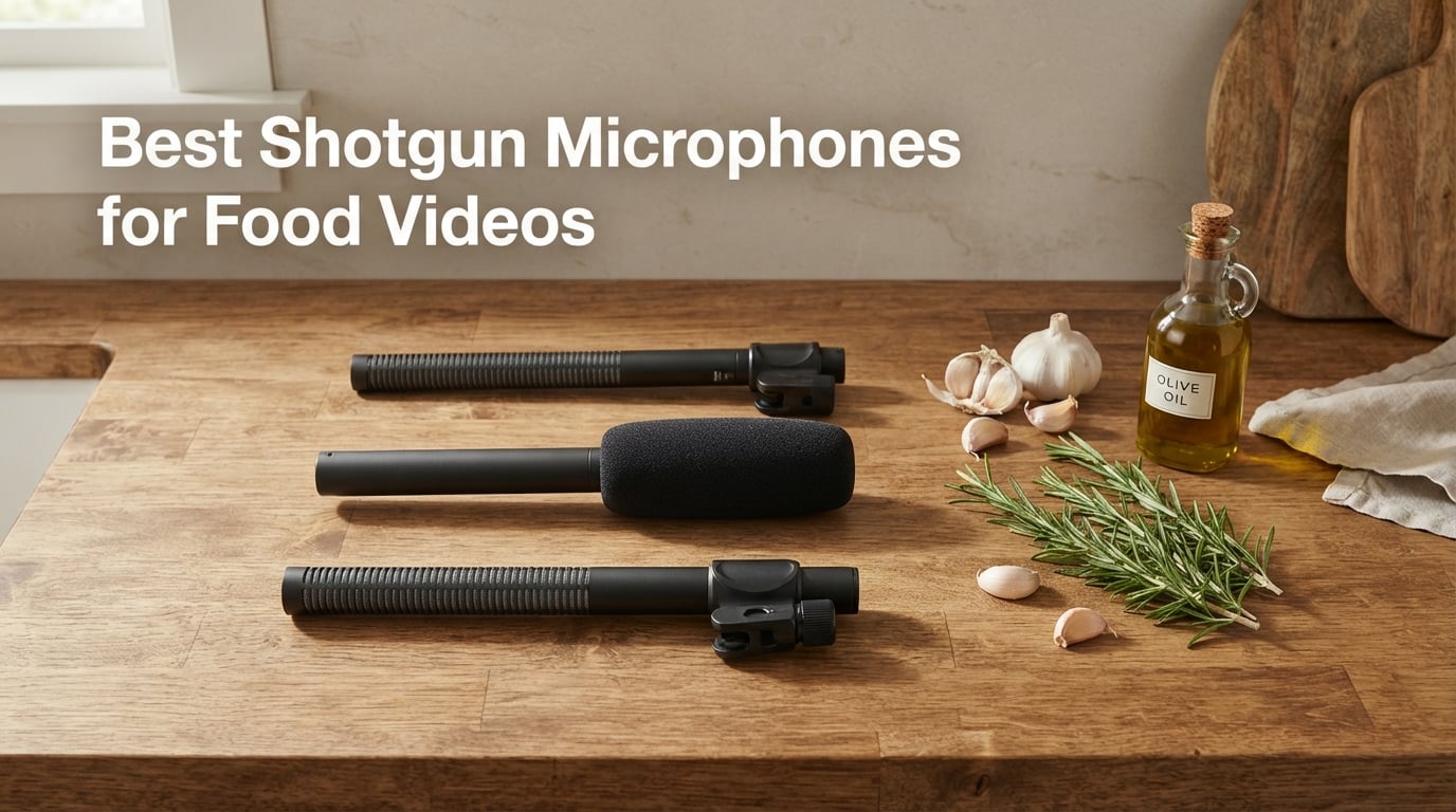 8 Best Shotgun Microphones for Food Videos (September 2026)
