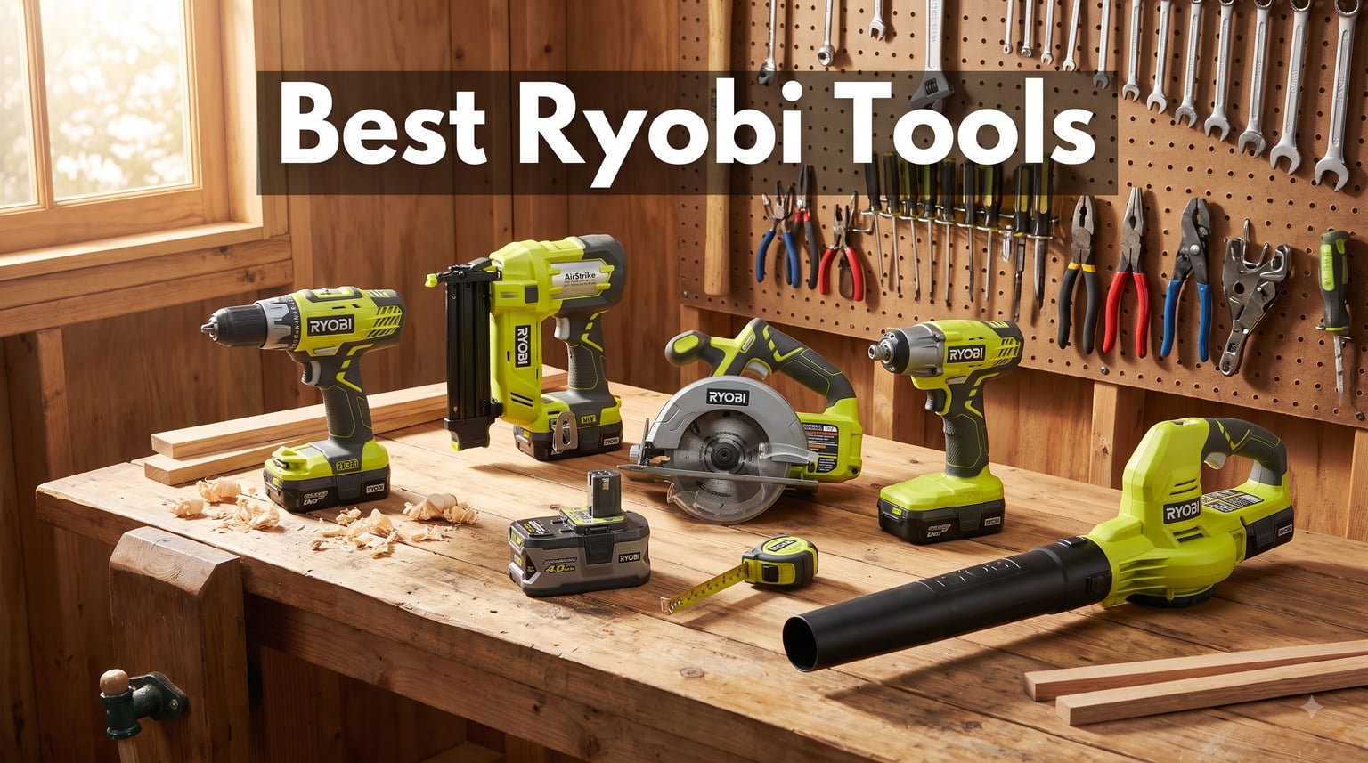 10 Best Ryobi Tools (September 2026)