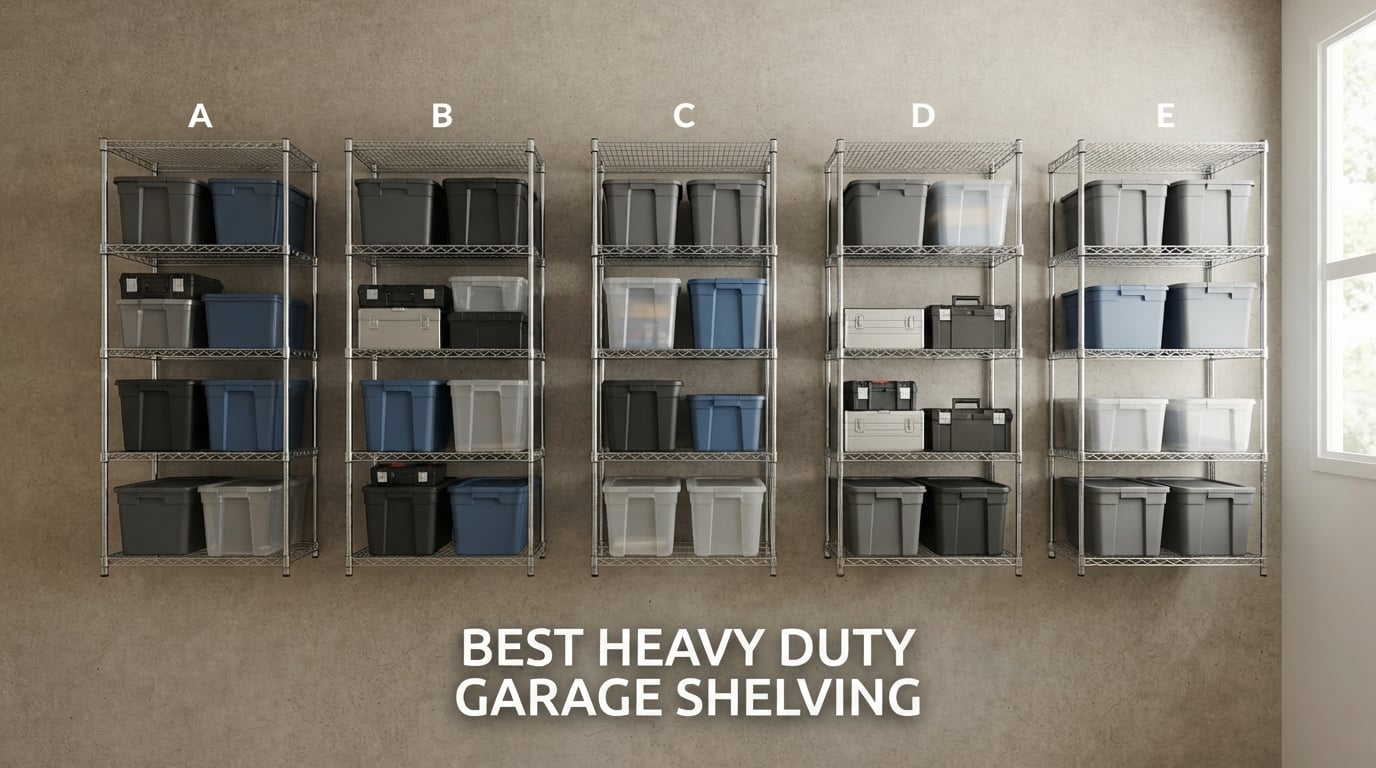 10 Best Heavy Duty Garage Shelving (September 2026)