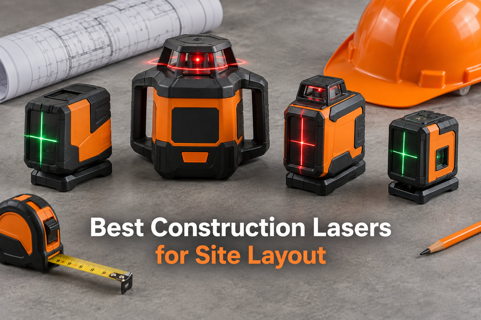 6 Best Construction Lasers for Site Layout (September 2026)