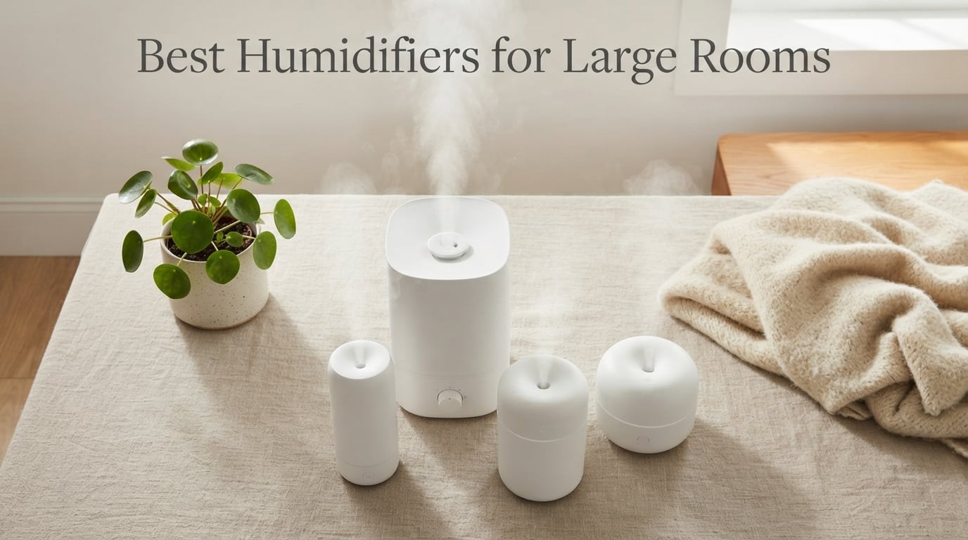 8 Best Humidifiers for Large Rooms (September 2026)