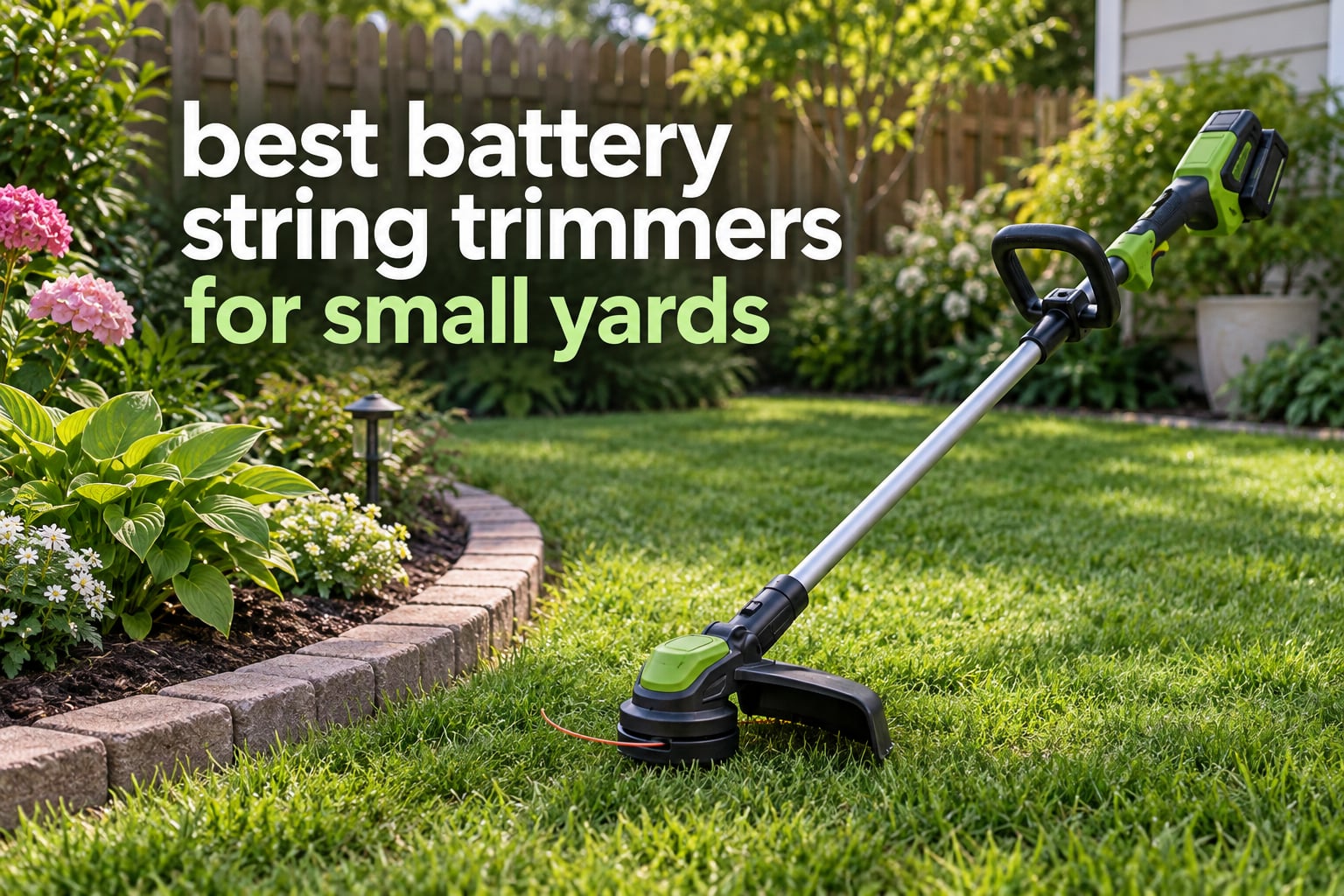 12 Best Battery String Trimmers for Small Yards (October 2026)