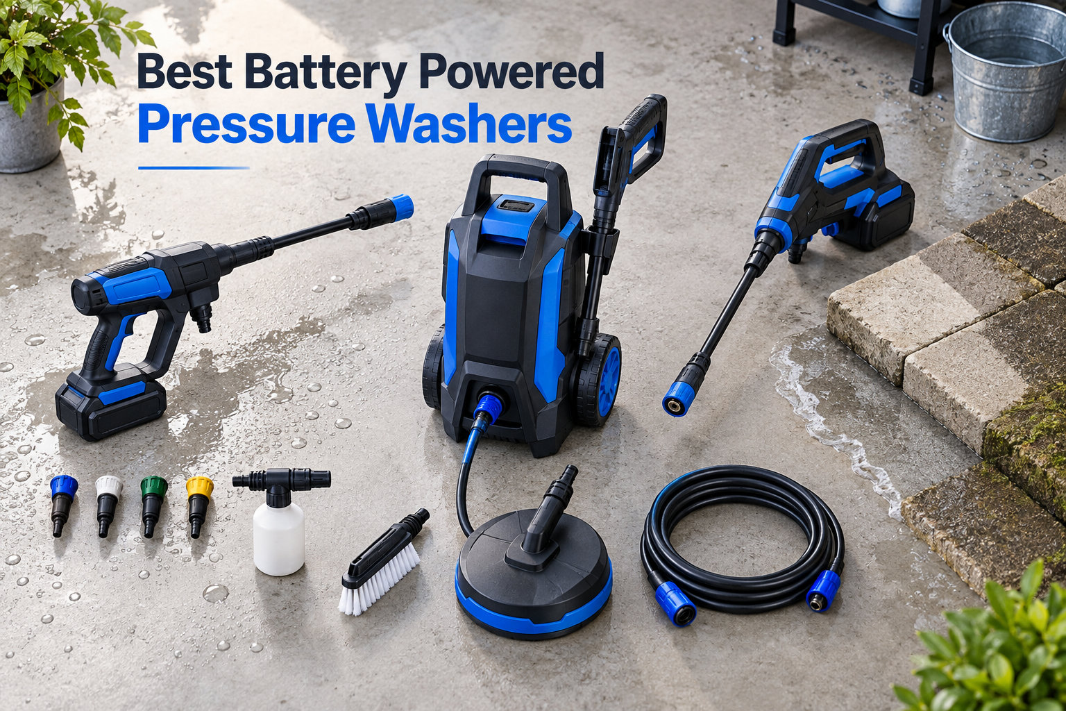 10 Best Battery Powered Pressure Washers (September 2026)